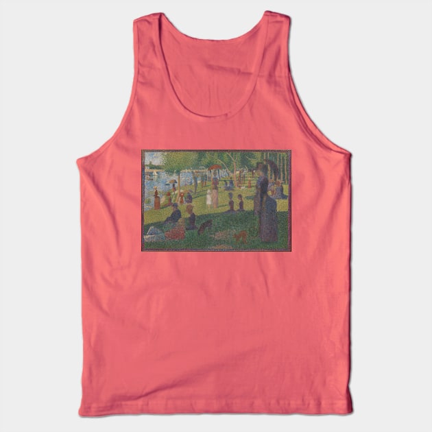 Study for "A Sunday on La Grande Jatte" Tank Top by GeorgesSeurat